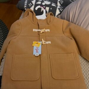 Cat & Jack Tan Kids Puffer Jacket